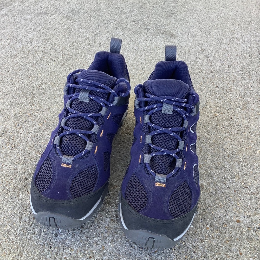 Merrell Alverstone Womens Hiking Shoes Purple Suede Mesh Low Top J037616‎ 9.5 - Picture 13 of 16